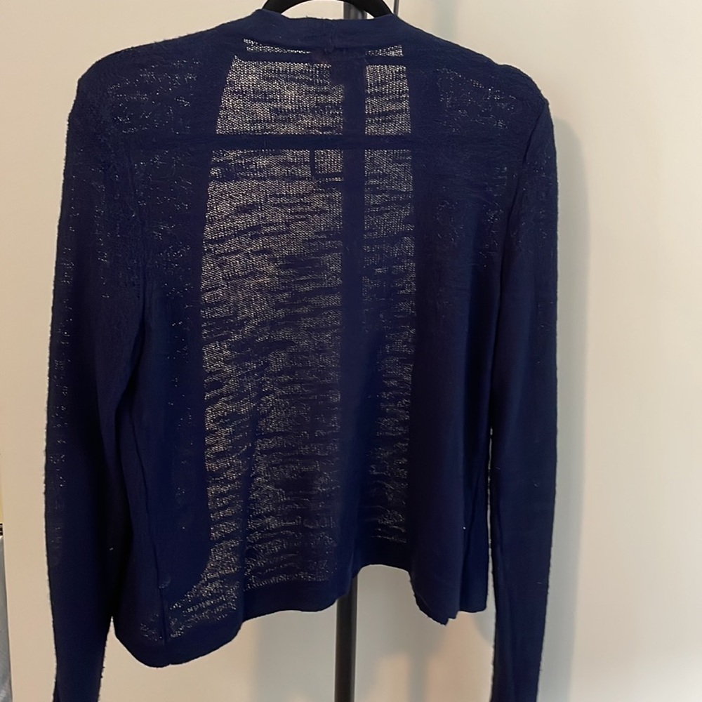Lilly Pulitzer Navy cardigan - Picture 3 of 7